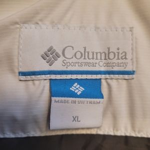 Colombia White Puffer Vest XL